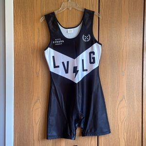 LIVE LARGE FITNESS Powerlifting Singlet